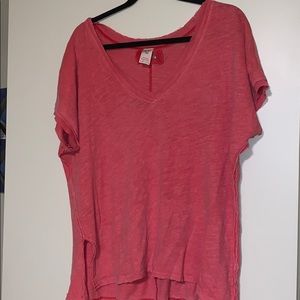 Distressed free people t-shirt
